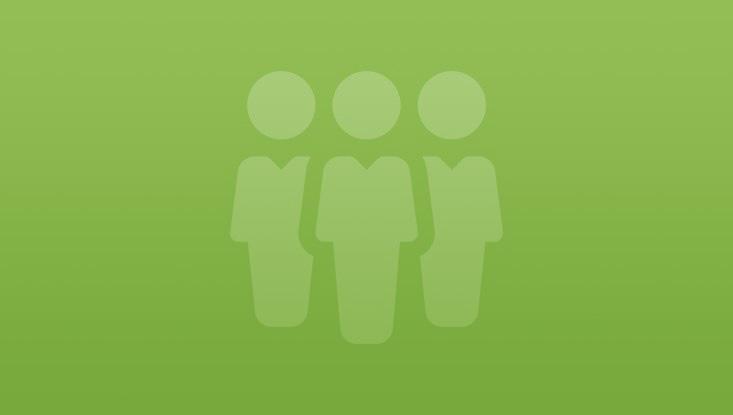 Home Green Panel People